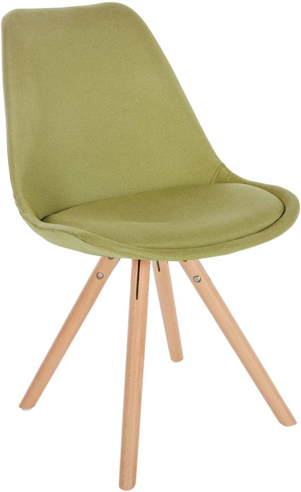 BHM Germany Jedálenská stolička Sofia I, textil, zelená